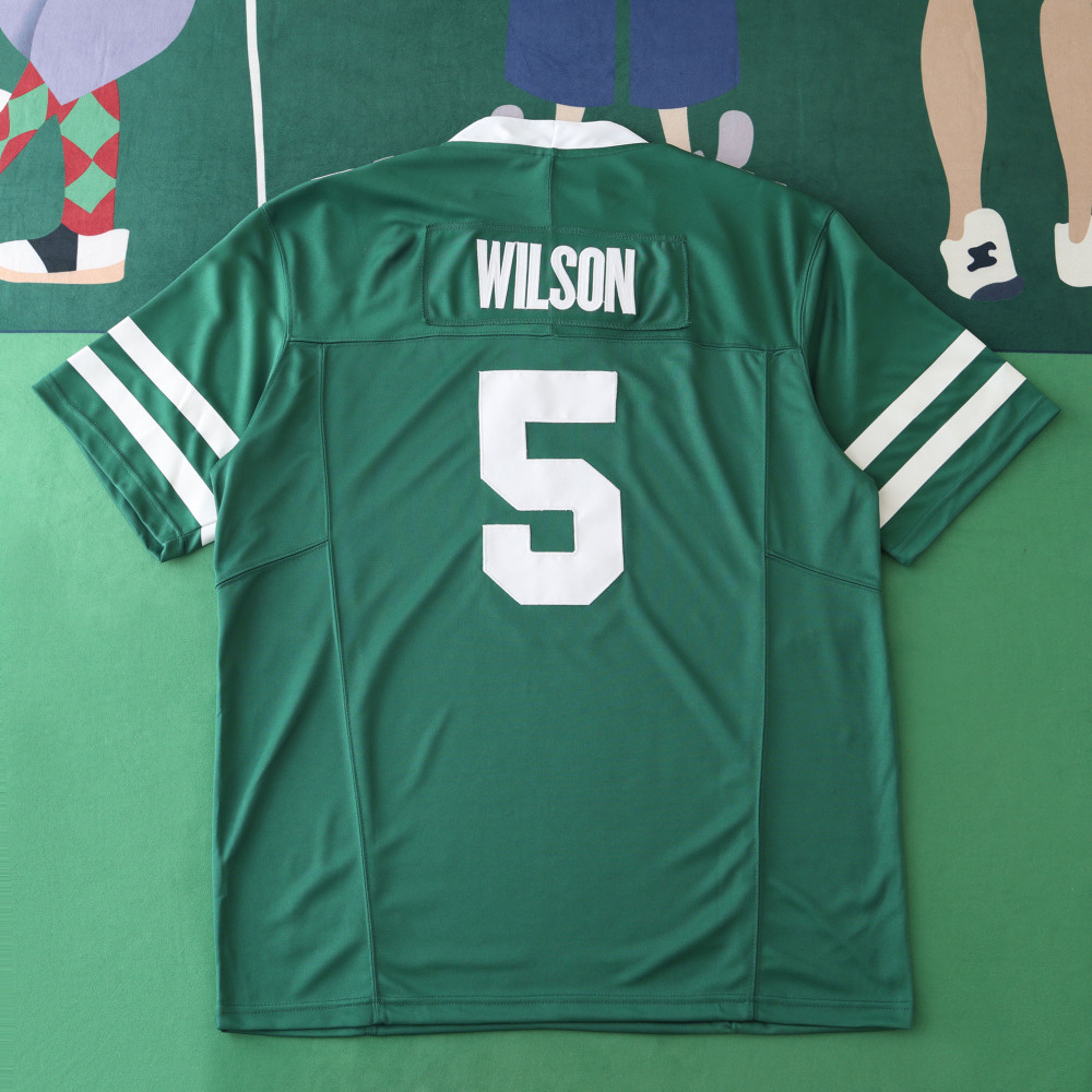 2425  New York Jets green 3th generation 5#WILSON