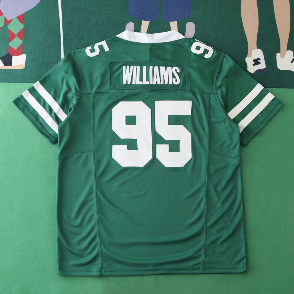2425  New York Jets green 3th generation 95#WILLIAMS