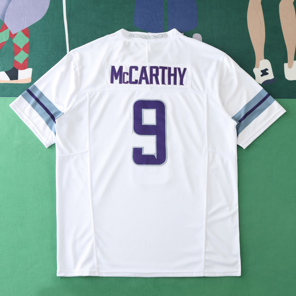 2425 Minnesota Vikings white 3th generation 9#McCARTHY