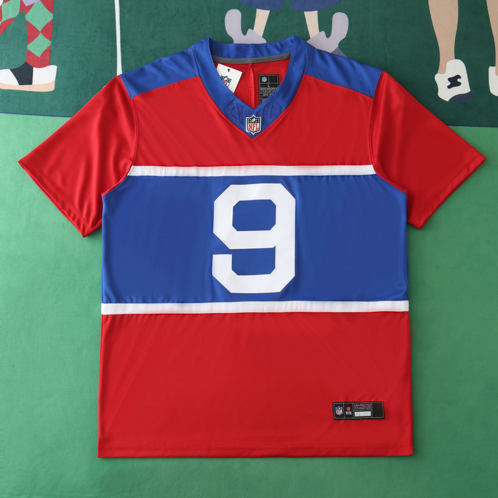 2425 New York giants red 3th generation 9#NABERS