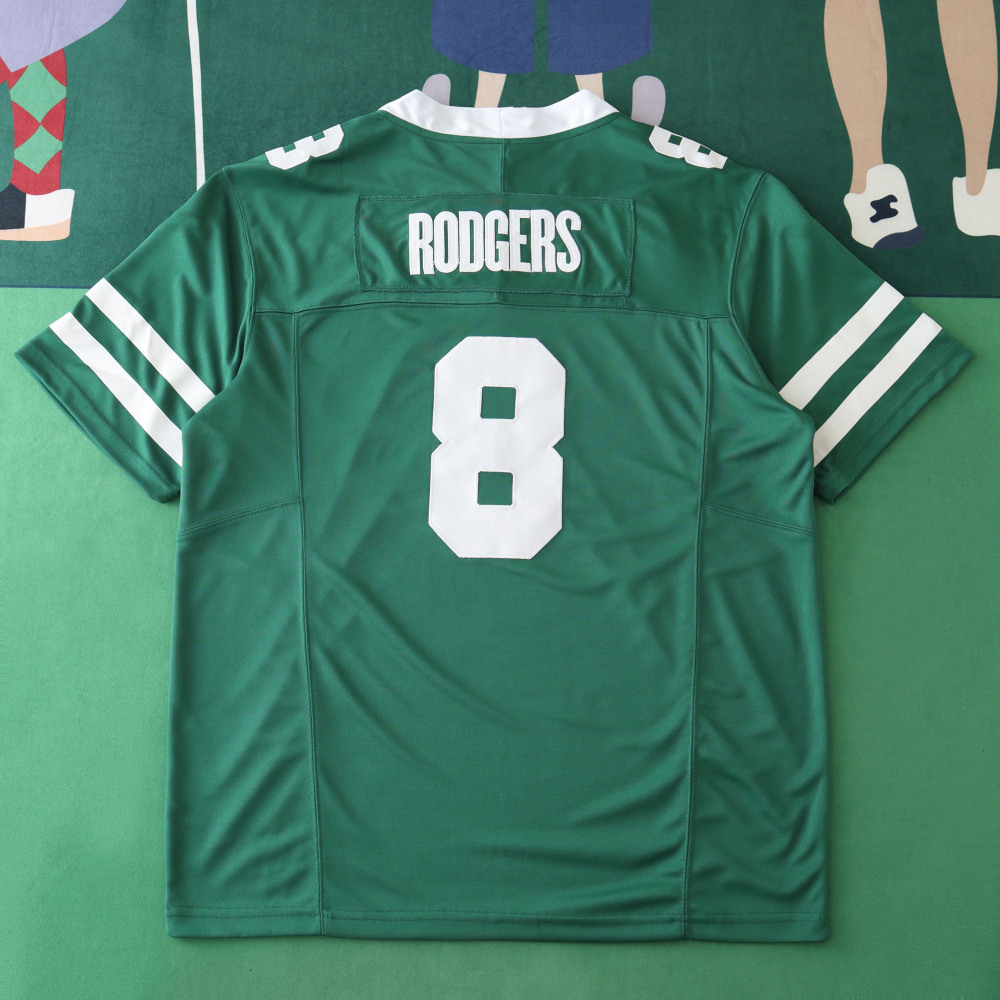 2425 New York Jets Green 3th generation 8#RODGERS
