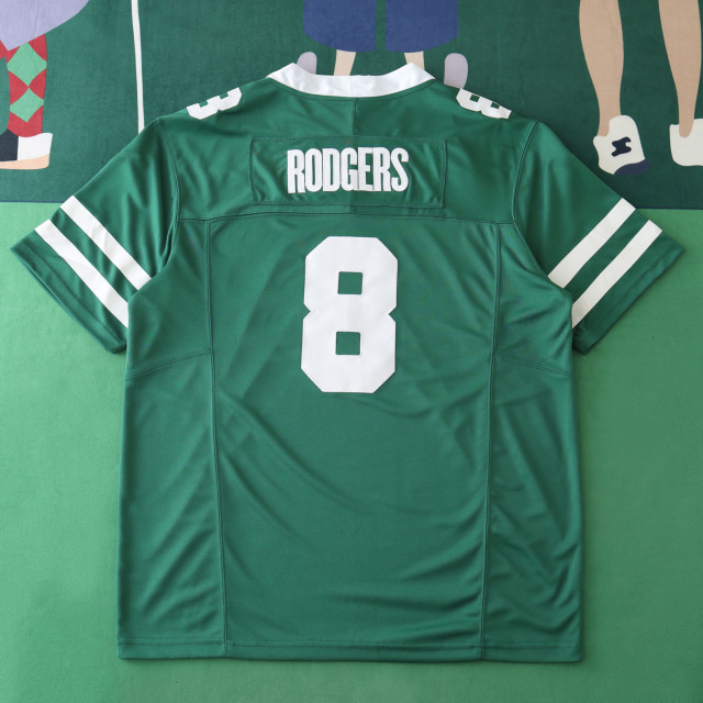 2425 New York Jets Green 3th generation 8#RODGERS