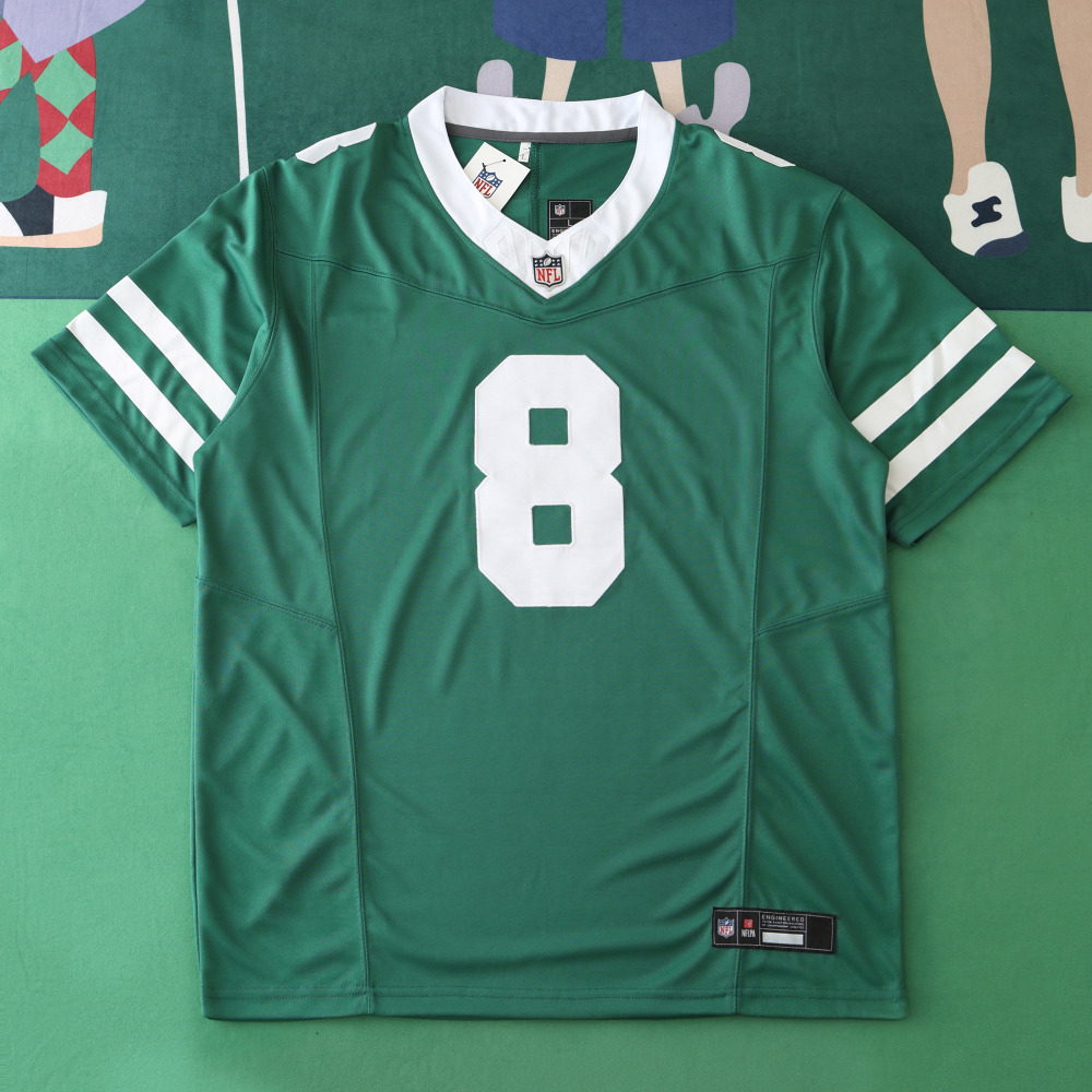 2425 New York Jets Green 3th generation 8#RODGERS