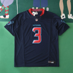 2425 Houston Texans dark blue 3th generation 3#DELL