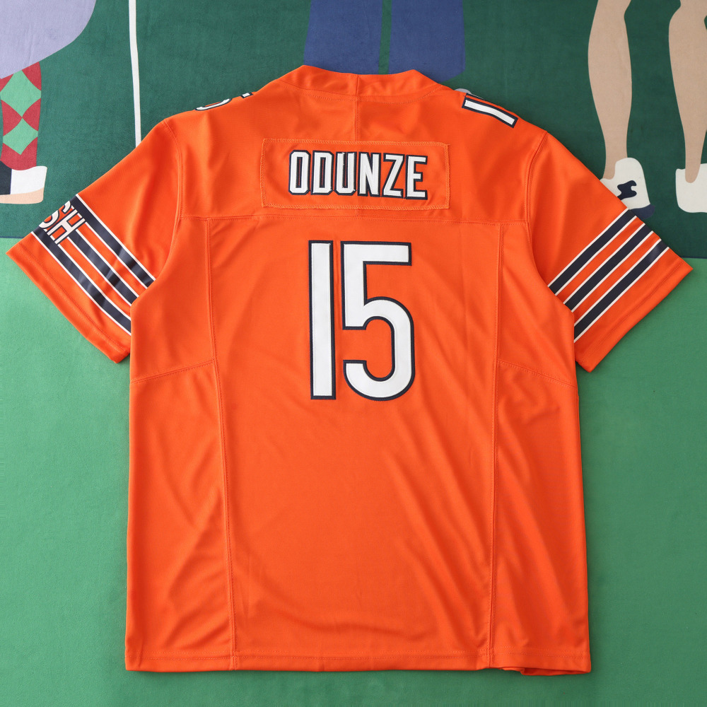2425  Chicago Bears orange 3th generation 15#ODUNZE