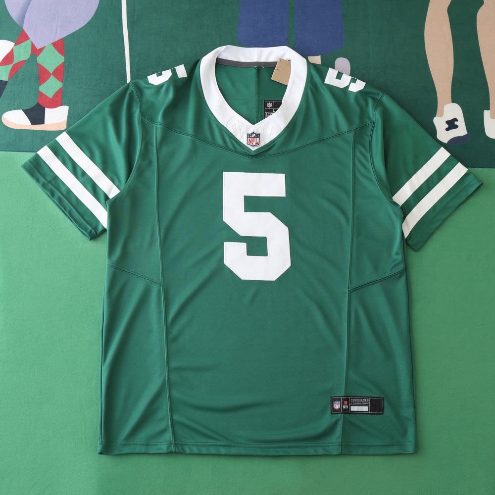 2425  New York Jets green 3th generation 5#WILSON