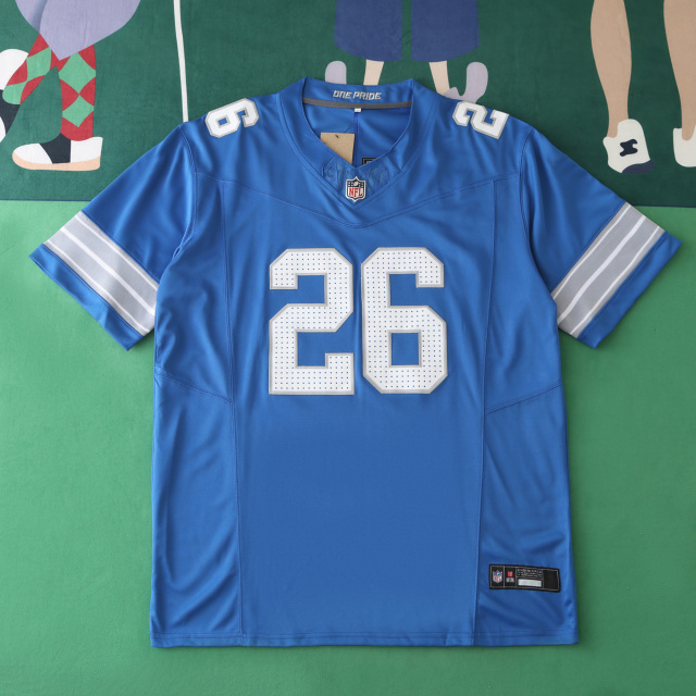 2425 Detroit Lions blue 3th generation 26#GIBBS