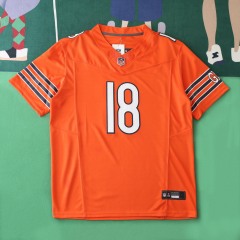 2425  Chicago Bears orange 3th generation 18#WILLIAMS