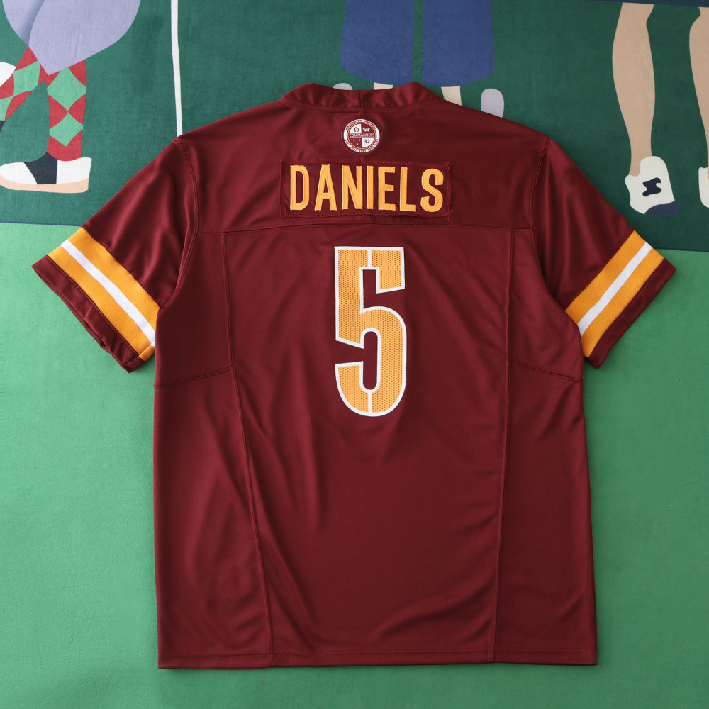 2425 Washington Commanders red 3th generation 5#DANIELS