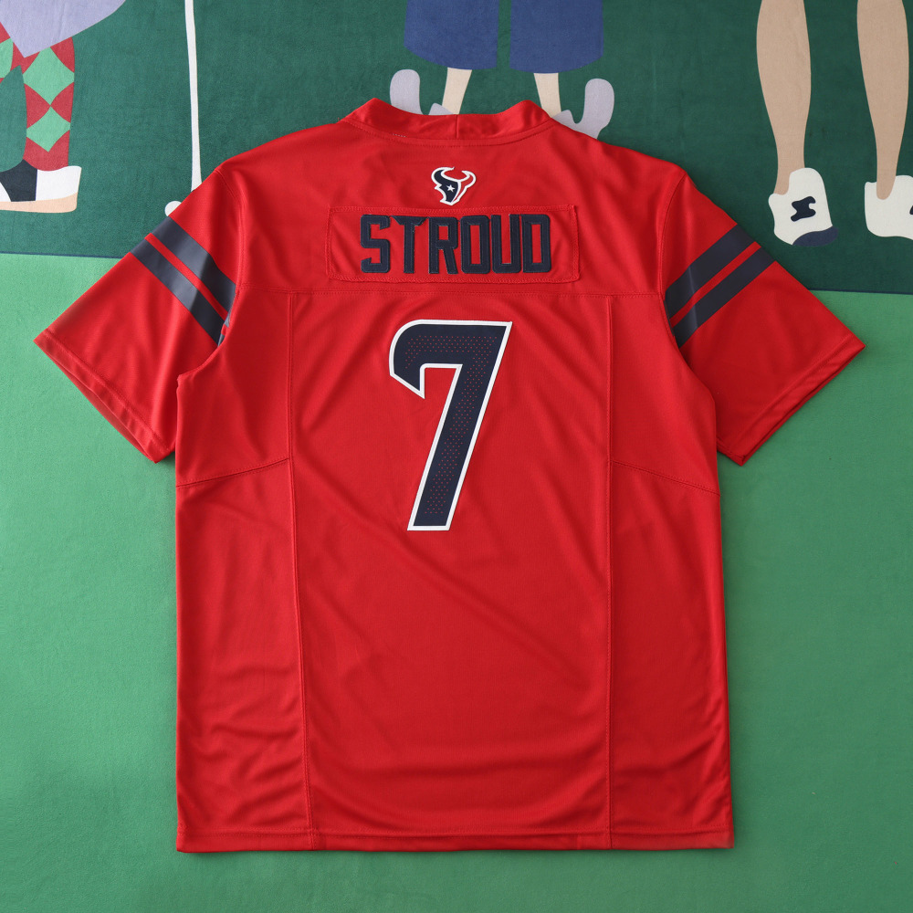 2425 Houston Texans red 3th generation 7#STROUO