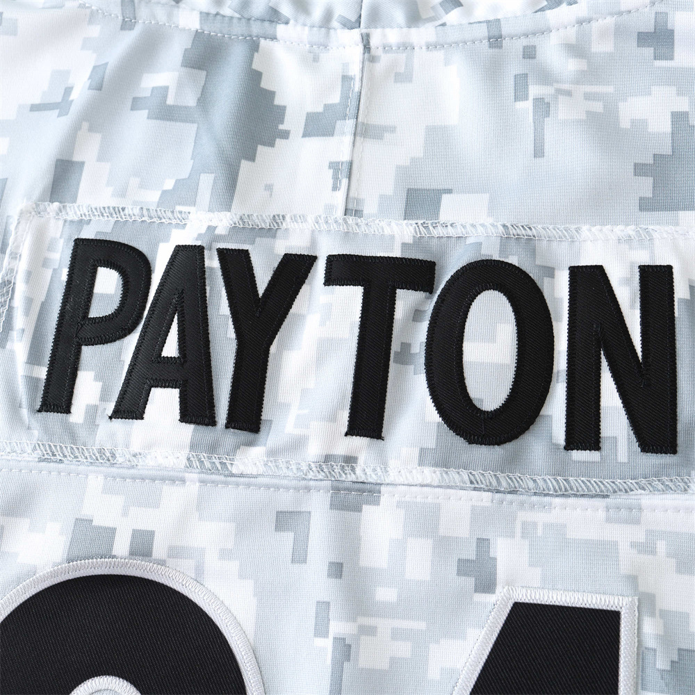 2024 NFL Matt Eberflus Tribute Version 34#PAYTON
