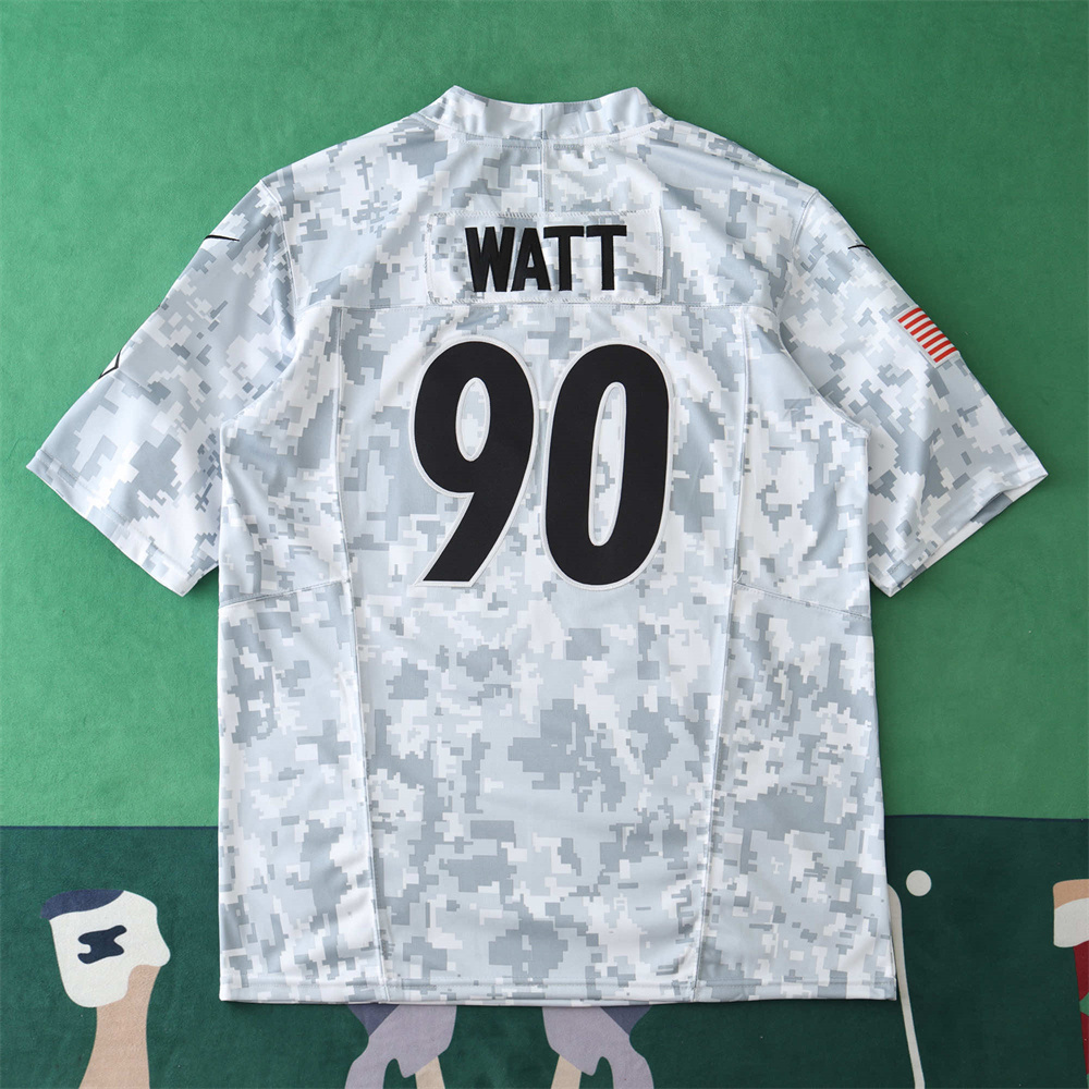 2024 NFL Pittsburgh Steelers Tribute Version 90#WATT