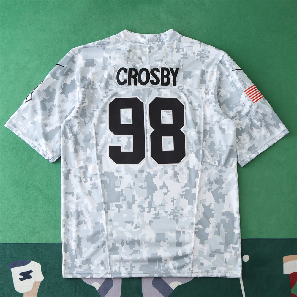 2024 NFL Las Vegas Raiders Tribute Version 98#CROSBY