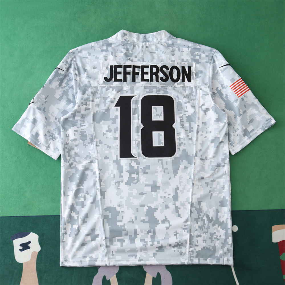 2024 NFL Minnesota Vikings Tribute Version 18#JEFFERSON