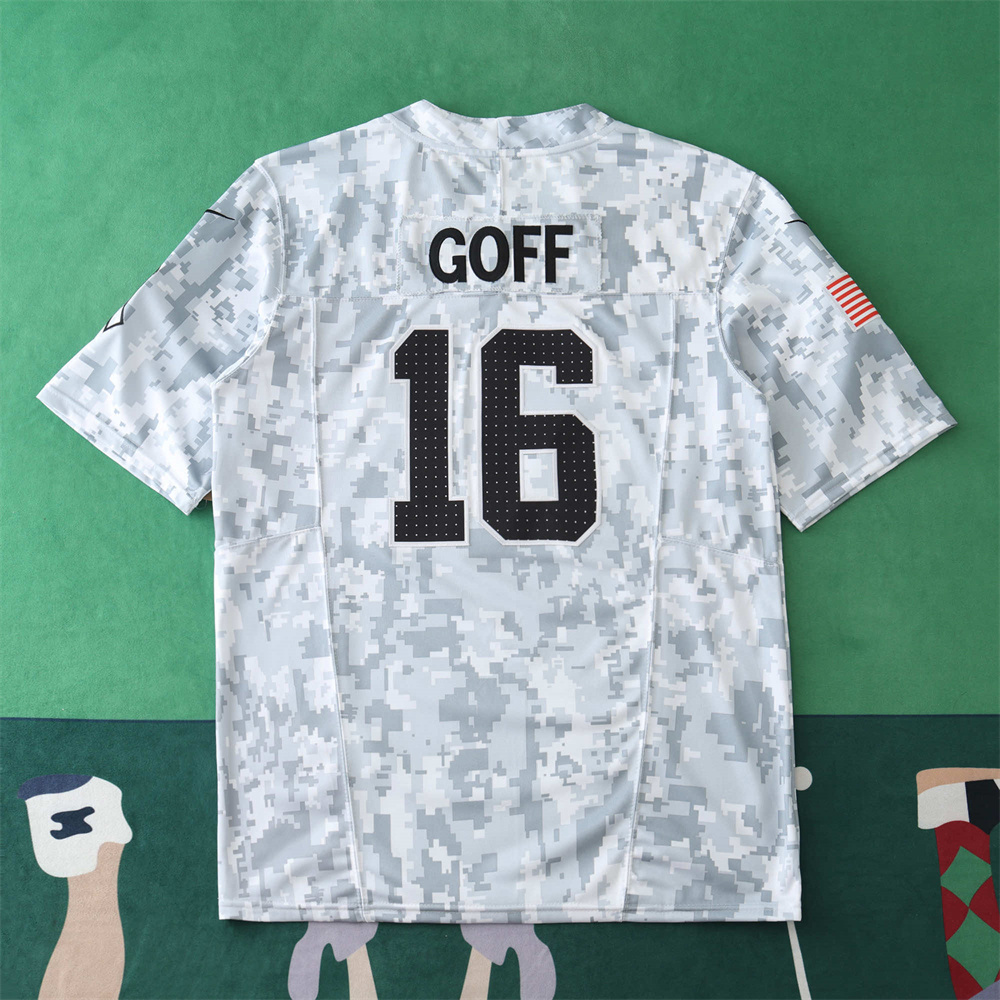 2024 NFL Detroit Lions Tribute Version 16#GOFF