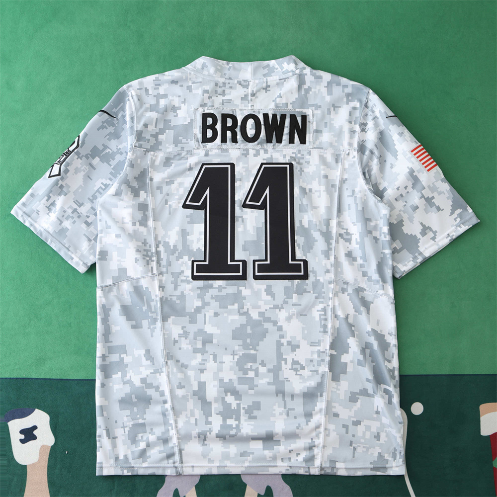 2024 NFL Philadelphia Eagles Tribute Version 11#BROWN