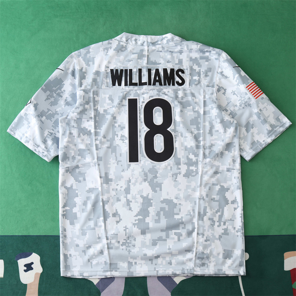 2024 NFL Matt Eberflus Tribute Version 18#WILLIAMS