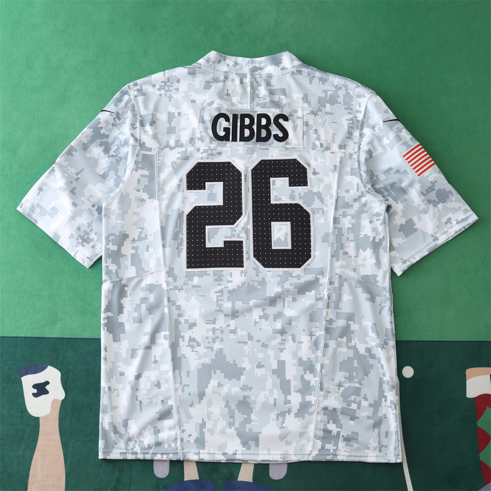 2024 NFL Detroit Lions Tribute Version 26#GIBBS