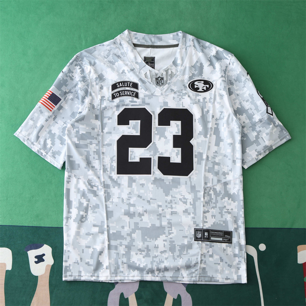 2024 NFL San Francisco 49ers Tribute Version 23#MCCAFFREY