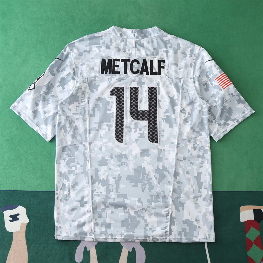 2024 NFL Seattle Seahawks Tribute Version 14#METCALF