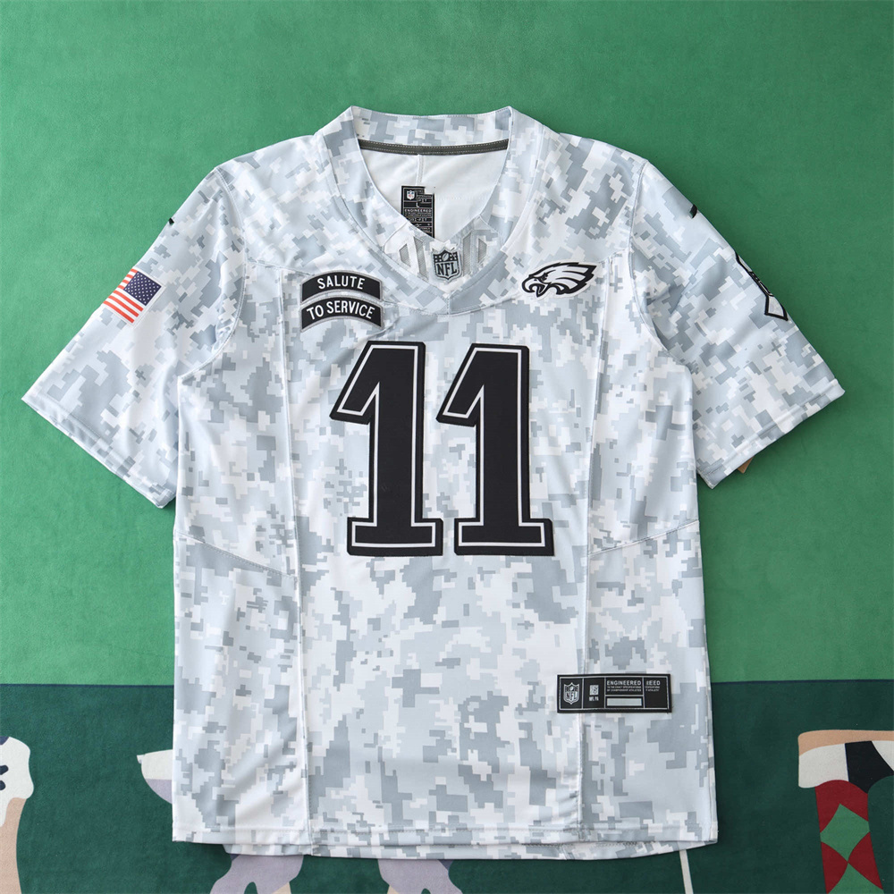 2024 NFL Philadelphia Eagles Tribute Version 11#BROWN