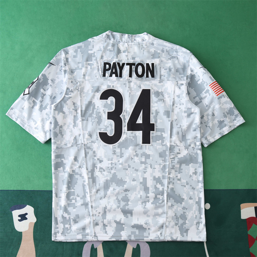 2024 NFL Matt Eberflus Tribute Version 34#PAYTON