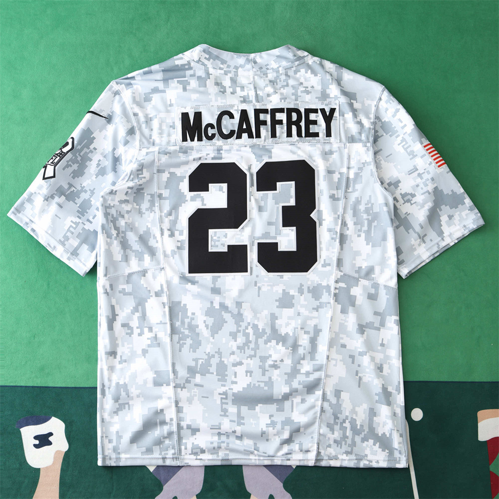 2024 NFL San Francisco 49ers Tribute Version 23#MCCAFFREY