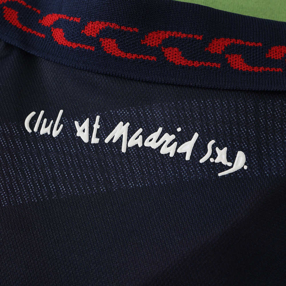 9697 season Club Atlético de Madrid away retro Fan version