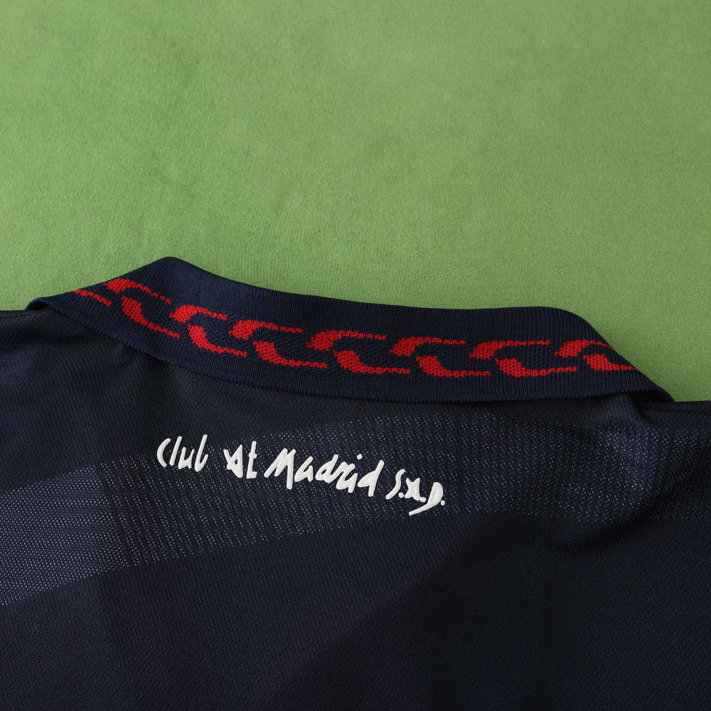 9697 season Club Atlético de Madrid away retro Fan version
