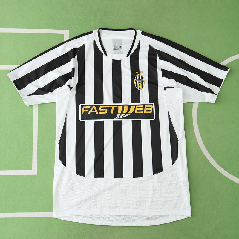 0405 season Juventus F.C. home retro Fan version