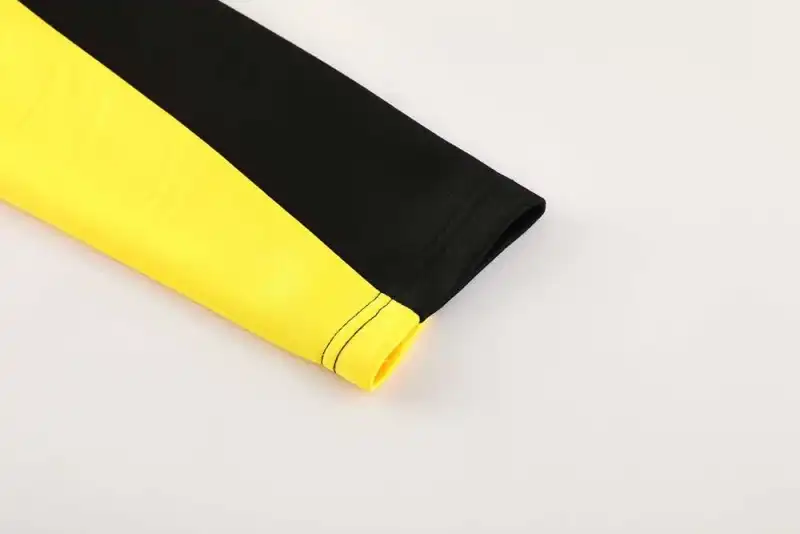 2425 Borussia Dortmund black Long zipper jacket set