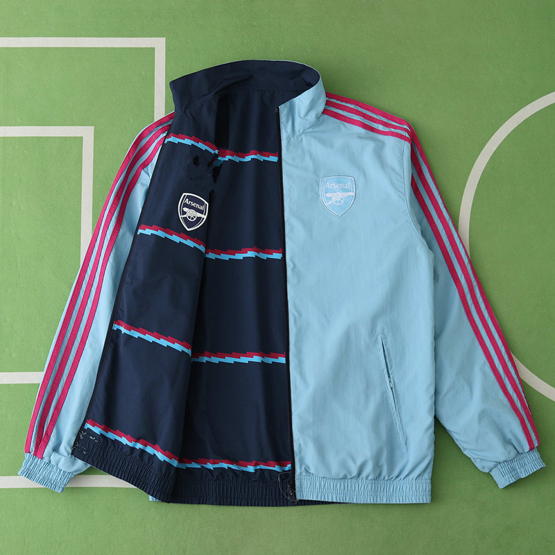2425 Arsenal F.C. Wear on both sides windbreaker