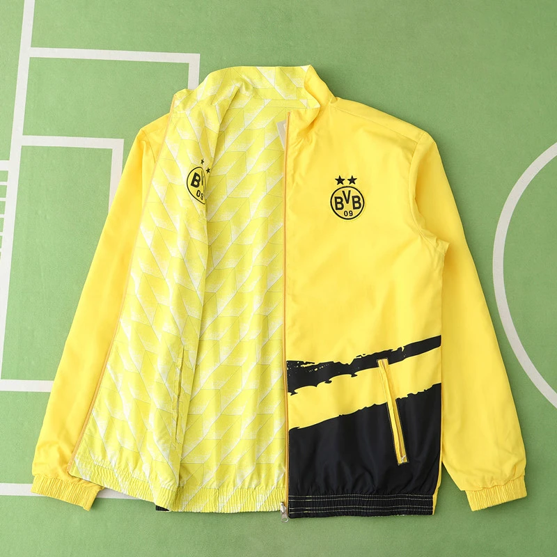 2425 Borussia Dortmund Wear on both sides windbreaker
