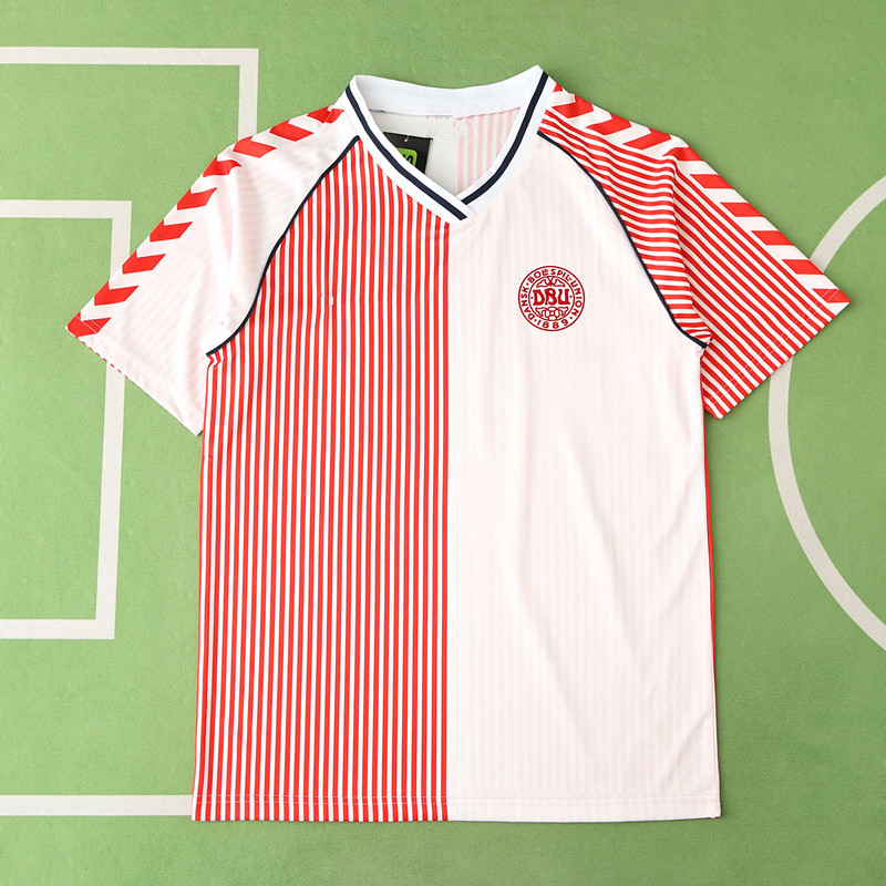 1986 season Denmark away retro Fan version