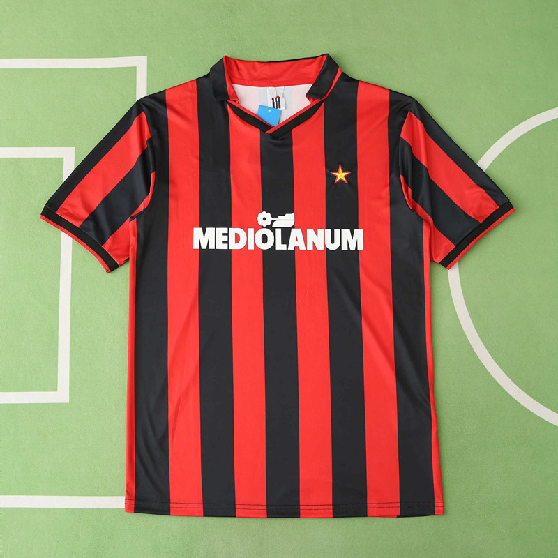 9091 season A.C. Milan home retro Fan version