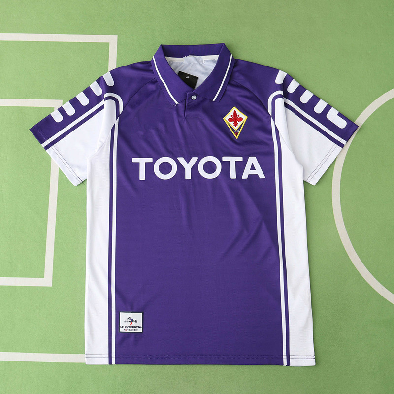 9900 season ACF Fiorentina home retro Fan version