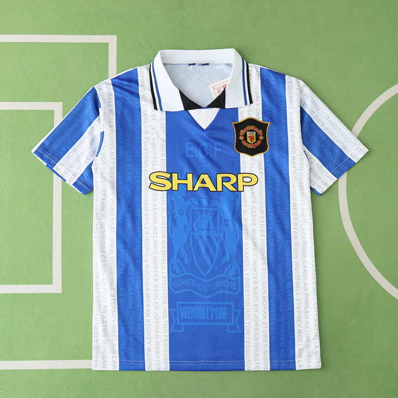 9496 season Newcastle United F.C. third retro Fan version