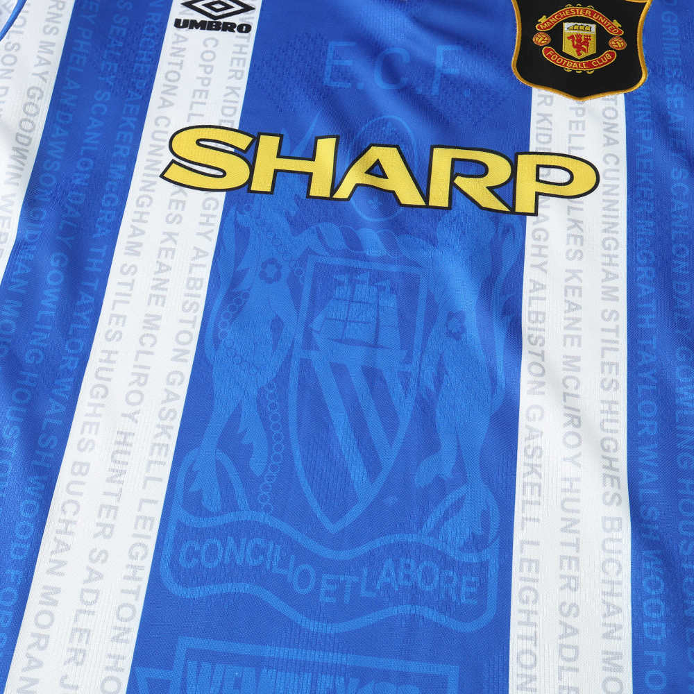 9496 season Newcastle United F.C. third retro Fan version