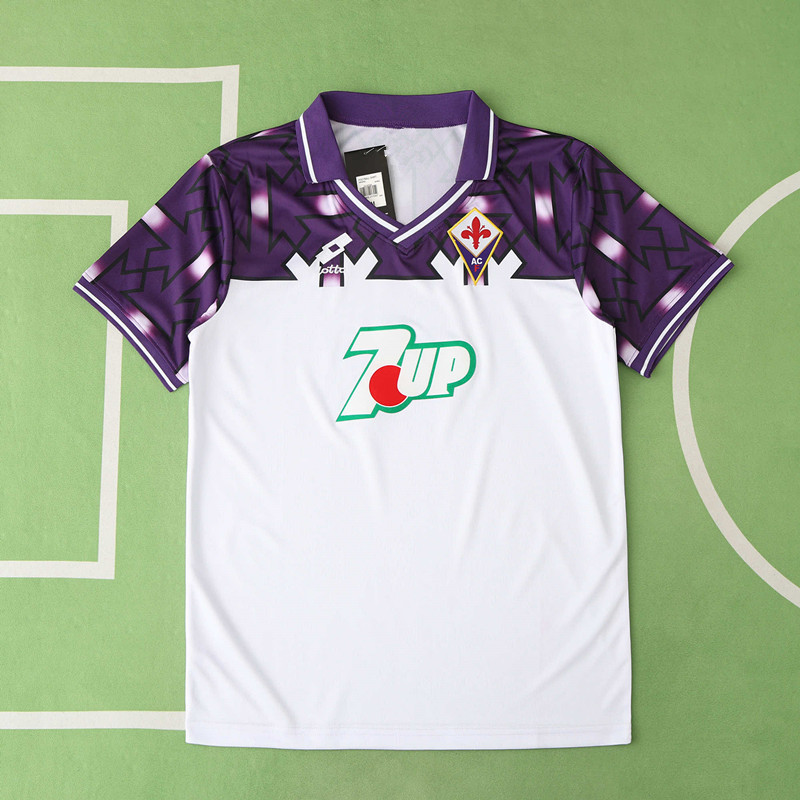 9293 season ACF Fiorentina away retro Fan version