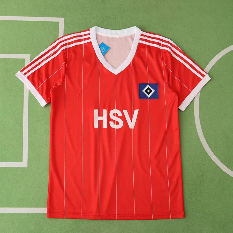8384 season Hamburger SV away retro Fan version