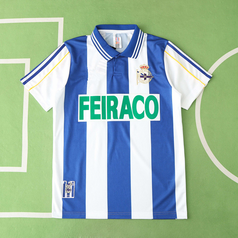 9900 season Deportivo La Coruna home retro Fan version