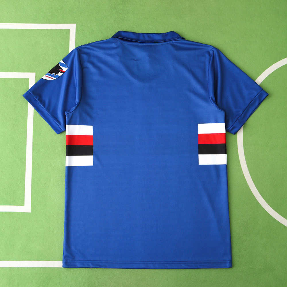 9091 season U.C. Sampdoria home retro Fan version