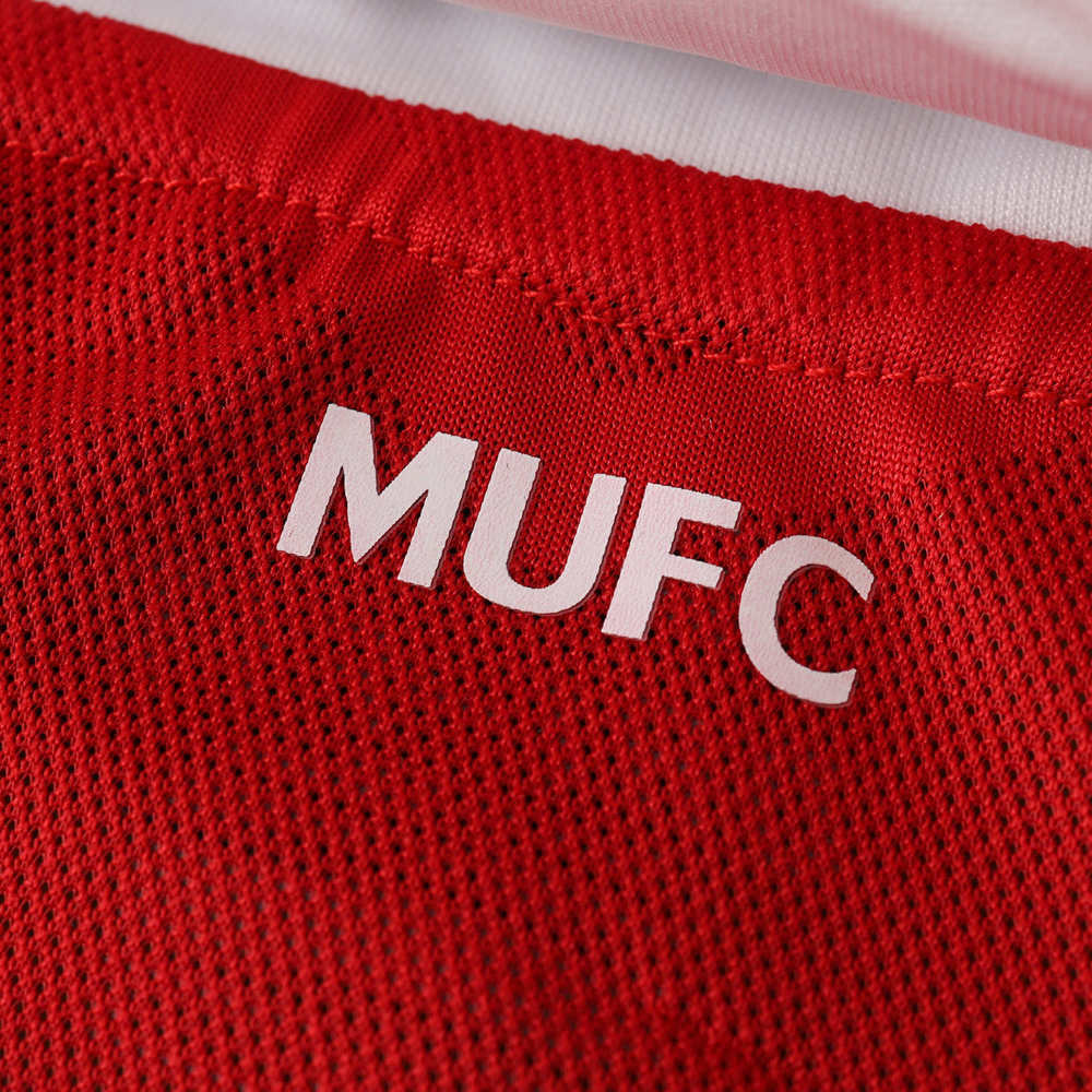 1011 season Manchester United F.C. home retro Fan version