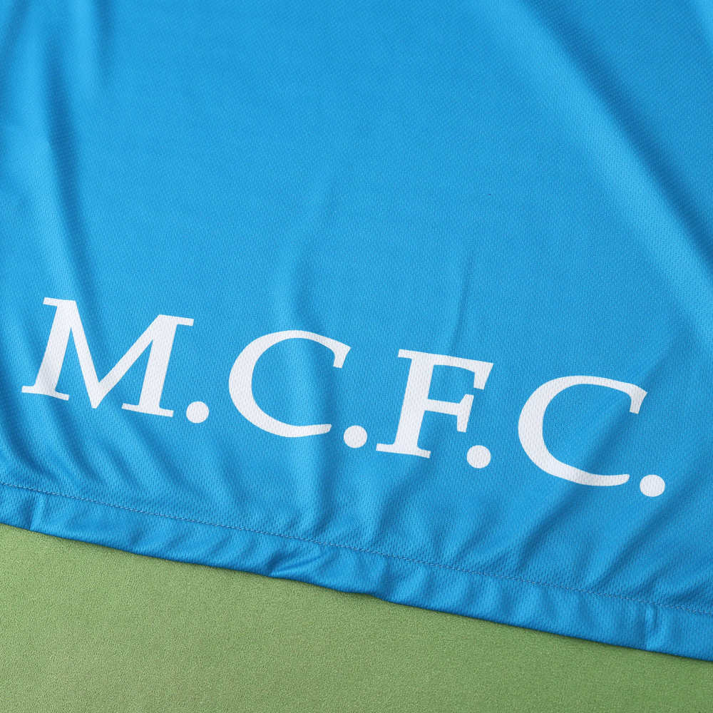 9798 season Manchester City F.C. home retro Fan version