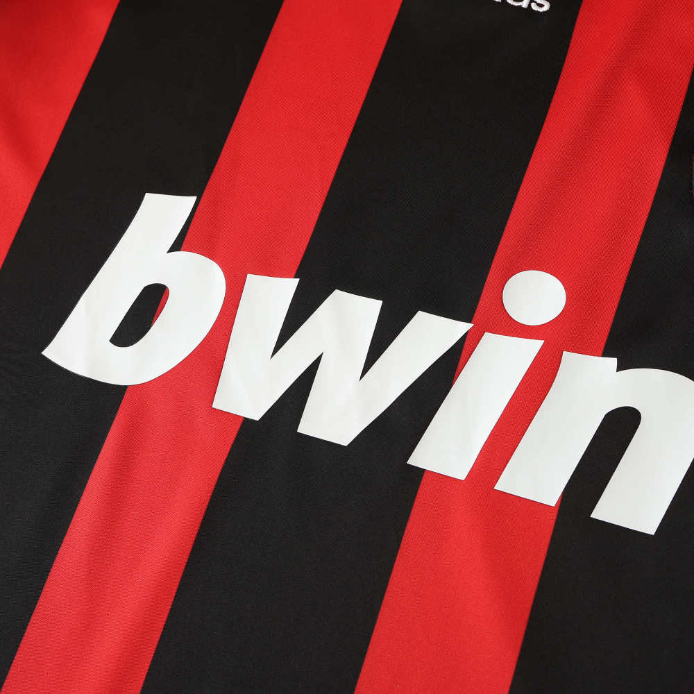 0809 season A.C. Milan home retro Fan version