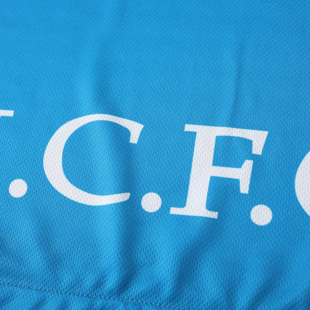 9798 season Manchester City F.C. home retro Fan version