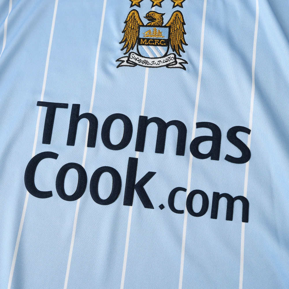 0708 season Manchester City F.C. home retro Fan version