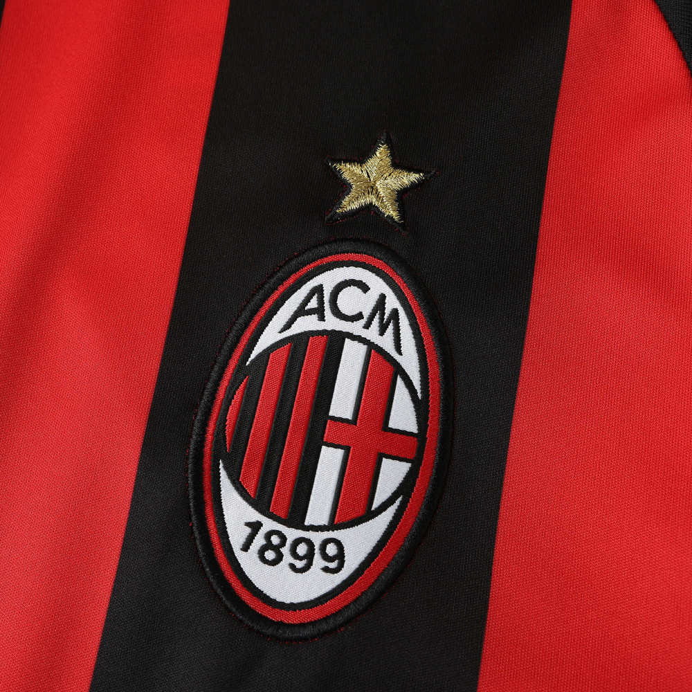 0809 season A.C. Milan home retro Fan version