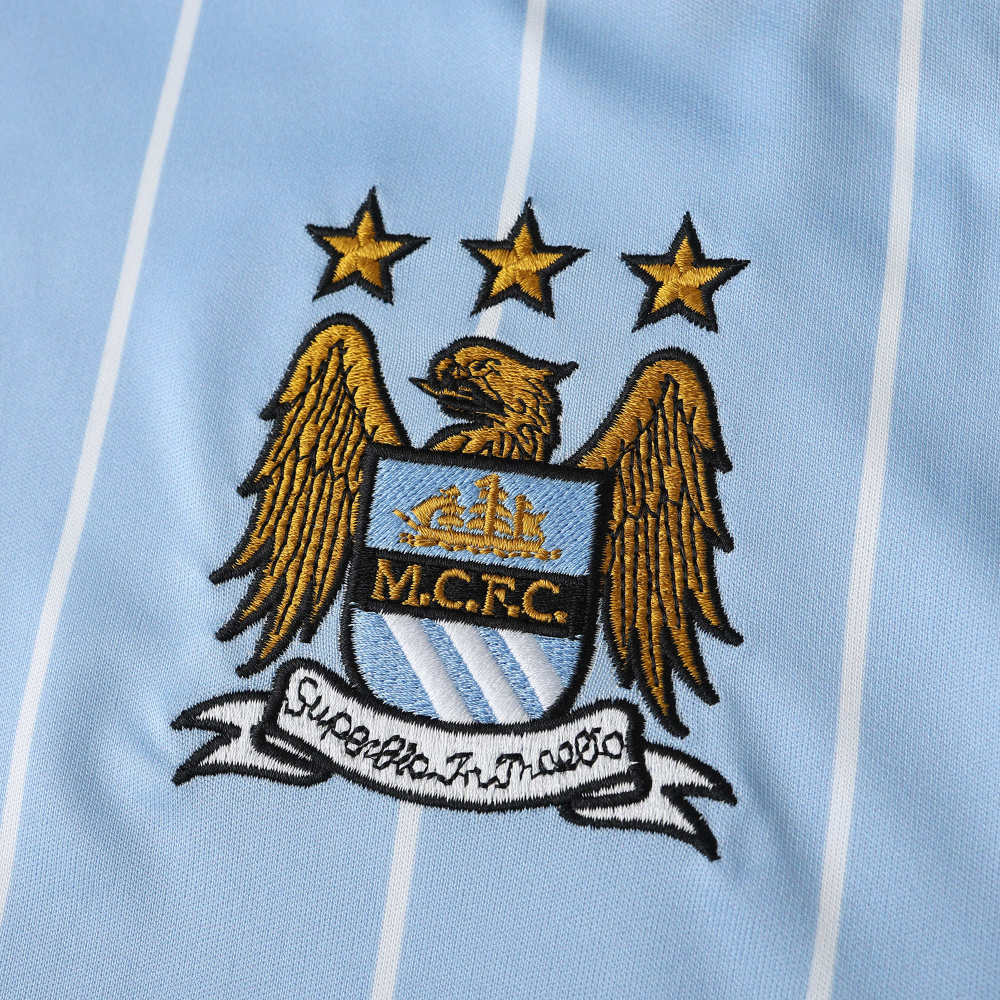 0708 season Manchester City F.C. home retro Fan version