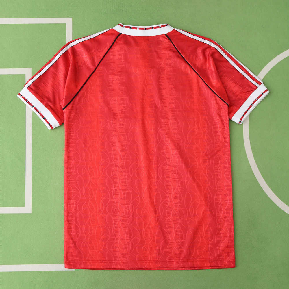 9092 season Manchester United F.C. home retro Fan version